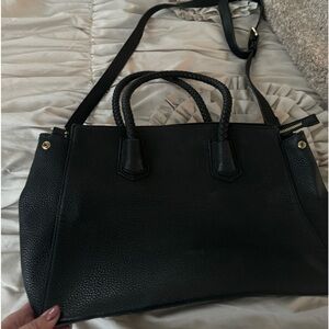 Leather tote